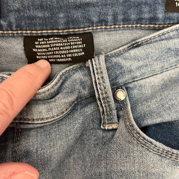 Buffalo Rip and Repair Skinny Distressed Jeans Size 14 - Picture 5 of 6